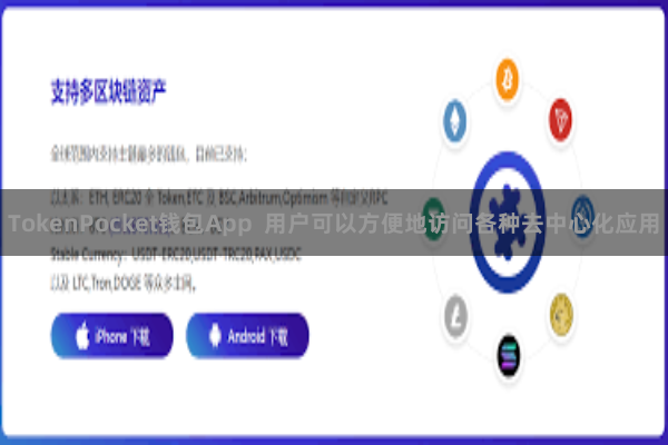 TokenPocket钱包App  用户可以方便地访问各种去中心化应用